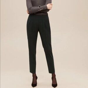 Black Straight-Leg Babaton Pants